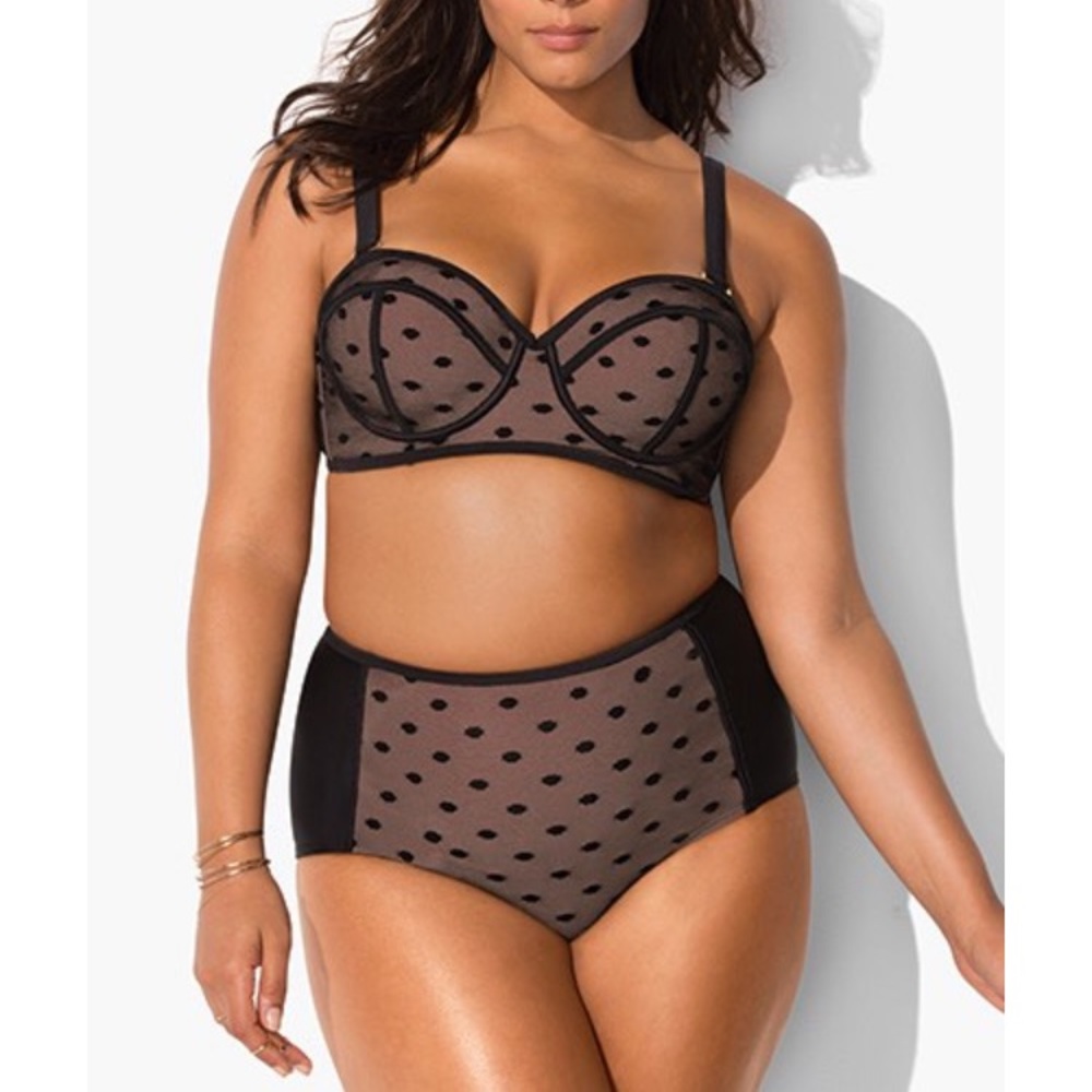 Swimsuits for all. High waist bikini